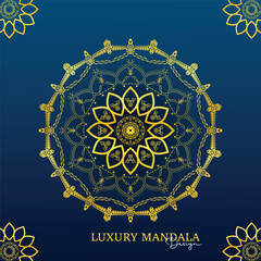 Floral Mandala Line Art – Editable Vector Template