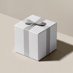 Elegant Gift Box Packaging Mockup with Modern Design