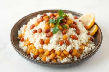 Delicious Benin Rice and Beans