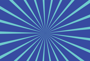 Abstract blue sun rays sunburst backdrop background. seamless retro vintage burst sunrise sunbeam element spiral striped illustration sunray template wallpaper design