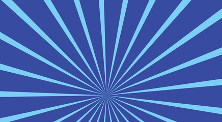 Obraz premium Abstract blue sun rays sunburst backdrop background. seamless retro vintage burst sunrise sunbeam element spiral striped illustration sunray template wallpaper design