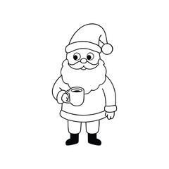 santa claus cartoon