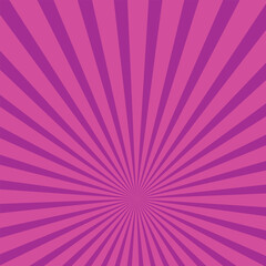 Abstract background with rays retro starburst rays. Salmon pink color sunburst background
