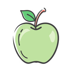 kei apple icon, kei apple vector illustration-simple illustration of kei apple, perfect for kei apple logos and icons
