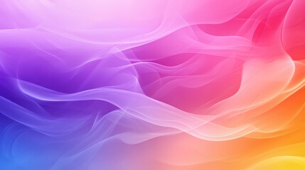 Obraz premium A vibrant abstract design with flowing, translucent colors.