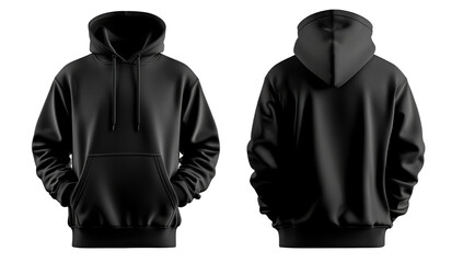 Stylish black hoodie showcase urban setting apparel photography casual vibe