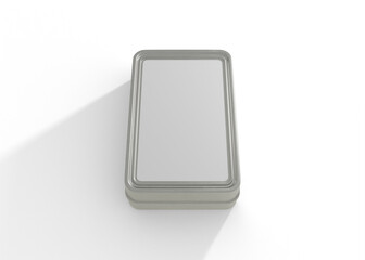 Candy Tin Box Mockup for Packaging