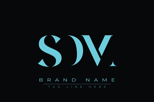 SDM abstract letter logo design. This logo is designed by three abstract letters.