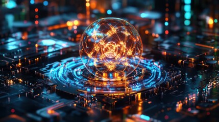 Detailed holographic projection of qubits from quan