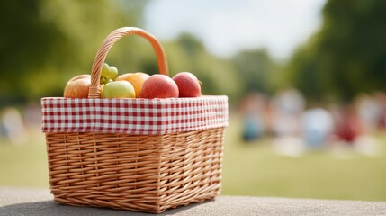 blurred image of diverse families enjoying sunny park perfect for celebrating global day of parents
