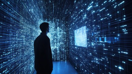 AI Researcher Programming Quantum Computer with Data