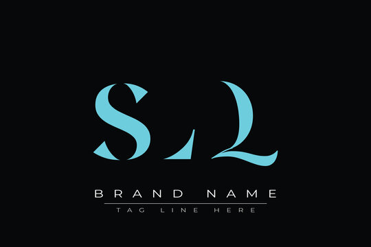 SLQ abstract letter logo design. This logo is designed by three abstract letters.