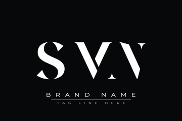 SMN abstract letter logo design. This logo is designed by three abstract letters.