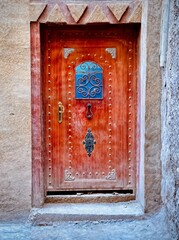 Ancient door in morocco