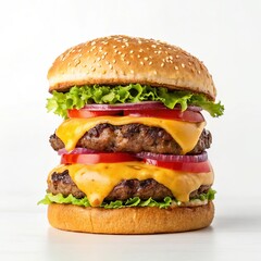 Five Guys Double Cheeseburger