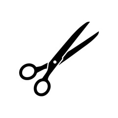 Scissors icon. Scissors symbol. Vector illustration.
