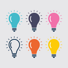 Creative and effective business idea light set