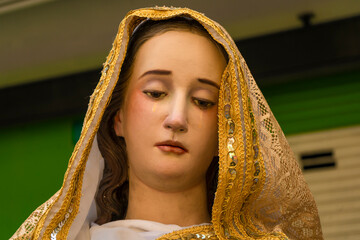 Good Friday, Holy Week procession, traditional Catholic celebration. 