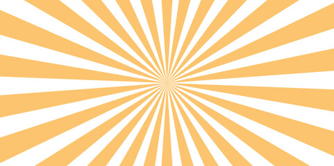 vintage sunburst background flag of japanese. The rising sun yellow Sunburst Pattern Background. vector illustration
