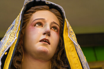 Good Friday, Holy Week procession, traditional Catholic celebration. 