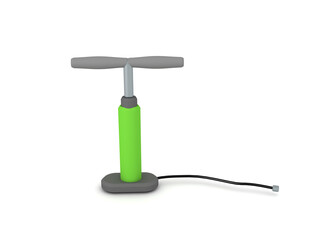3D Rendering of bicycle pump