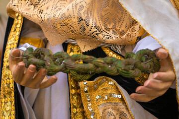 Good Friday, Holy Week procession, traditional Catholic celebration. 