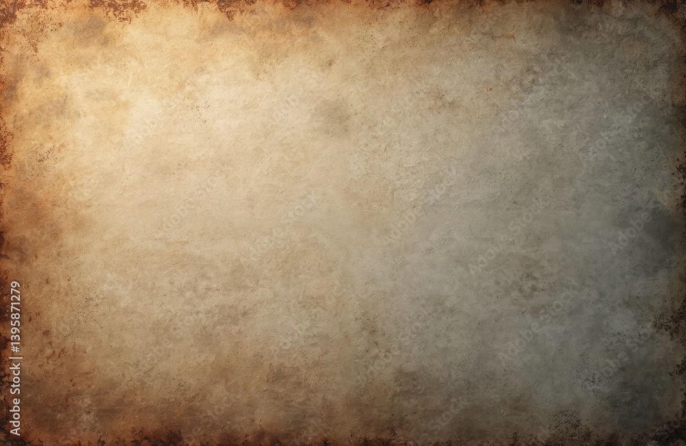 Poster old vintage paper texture. distressed, aged look with rough, grunge surface. empty space, blank page