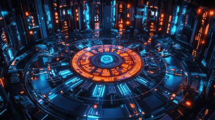 Quantum Processor Illuminated by Intricate Holography