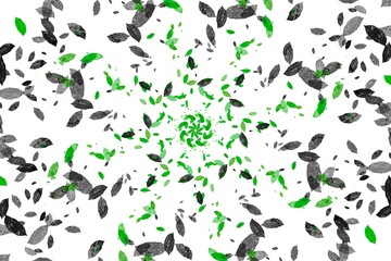 luxury green abstract gradient background. green wallpaper design