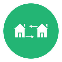 House Exchange Icon