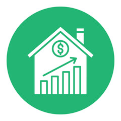 House Price Increase Icon
