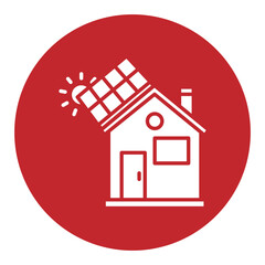 Solar House Icon
