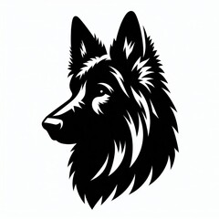 German Shepherd Silhouette