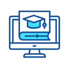  Simple E-Learning Platform Icon