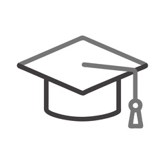  Colorful Graduation Cap Icon