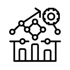  Detailed Learning Graph Icon