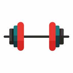 dumbbell isolated on white background