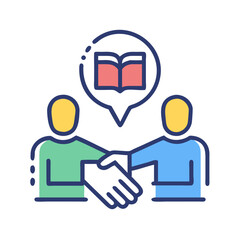  Colorful Learning Partner Icon