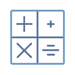Obraz premium Math Equations Icon Design