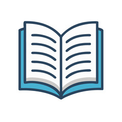  Creative Open Book Icon