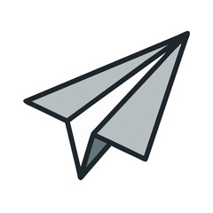  Creative Paper Airplane Icon