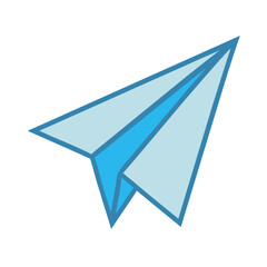  Stylish Paper Airplane Icon