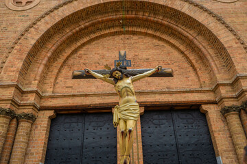 Good Friday, Holy Week procession, traditional Catholic celebration. 
