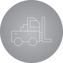 Loader single vector illustration icon