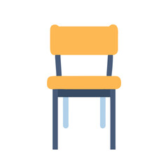  Stylish School Chair Icon