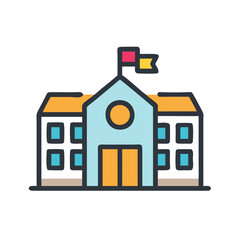  Modern School Logo Icon