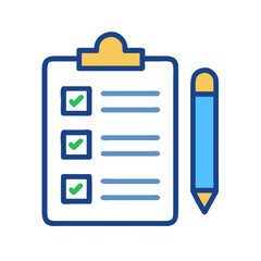  Modern Study Checklist Icon