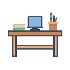  Creative Teacher's Desk Icon