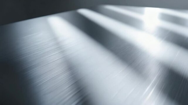 Genuine aluminum metal finely brushed texture