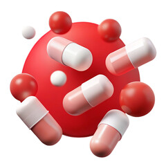 Vitamin Pills on White - Supplement & Wellness Product Photography